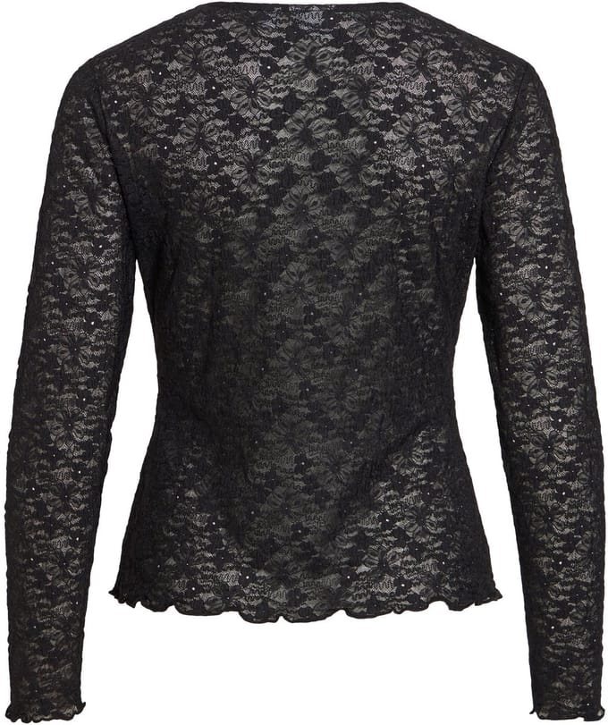 VILA - VIFAY O-NECK L/S TOP - NOOS - Dames - Blouses