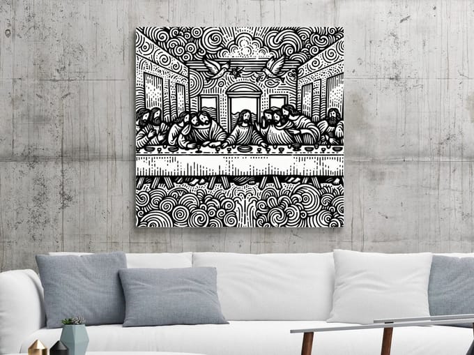 Kunstprint | Wanddecoratie | Canvas | 30 × 30 cm