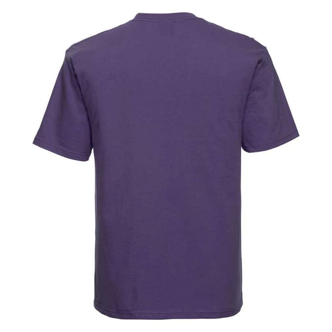 Russell Heren Ringspun Cotton Classic T-shirt (Paars)