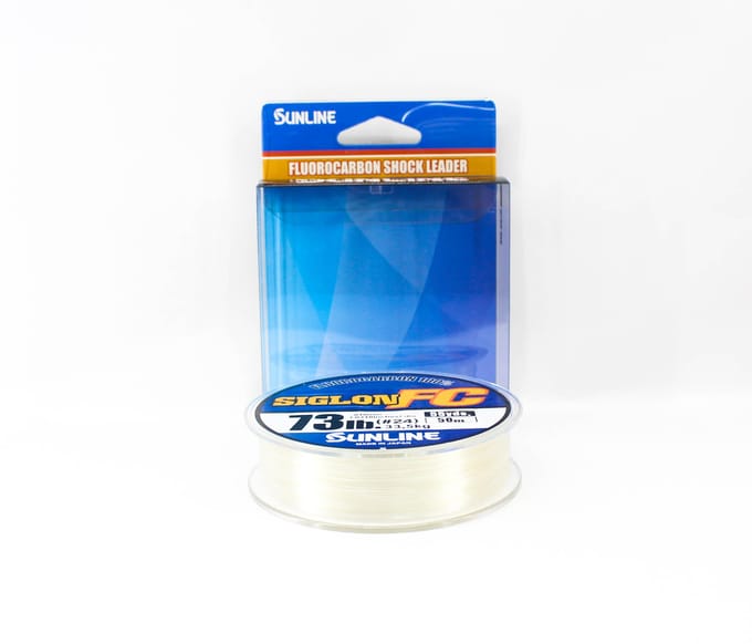 Sunline Fluorocarbon Leider Siglon FC 100% 50m 73lb Diameter 0,81 mm (2071) schoon