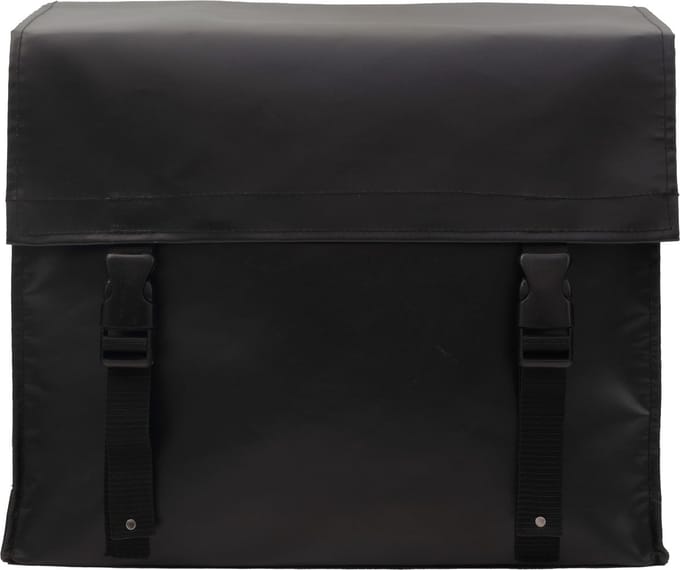 Beck Nostalgic - Fietstas - Zwart - mat - 52L