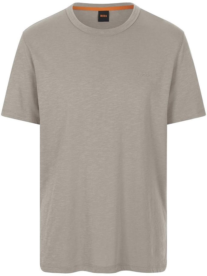 Regular fit T-shirt van gestructureerd katoen Model 'TEGOOD'