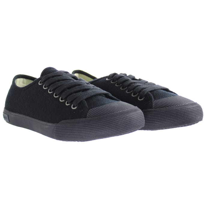 Seavees Kelso Dune Navy Sneaker Zwart Herenschoenen