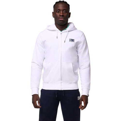 Capuchon sweaters Leone 1947 Man Hoody Full Zip Small Logo