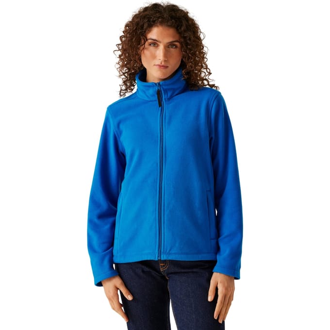 Regatta Dames/Dames Micro Full Zip Fleecejack (Oxford Blauw)