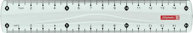 Lineaal 15 cm Mint Groen Met Standaard