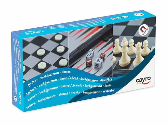 Schaken en Dammen Spelbord Cayro
