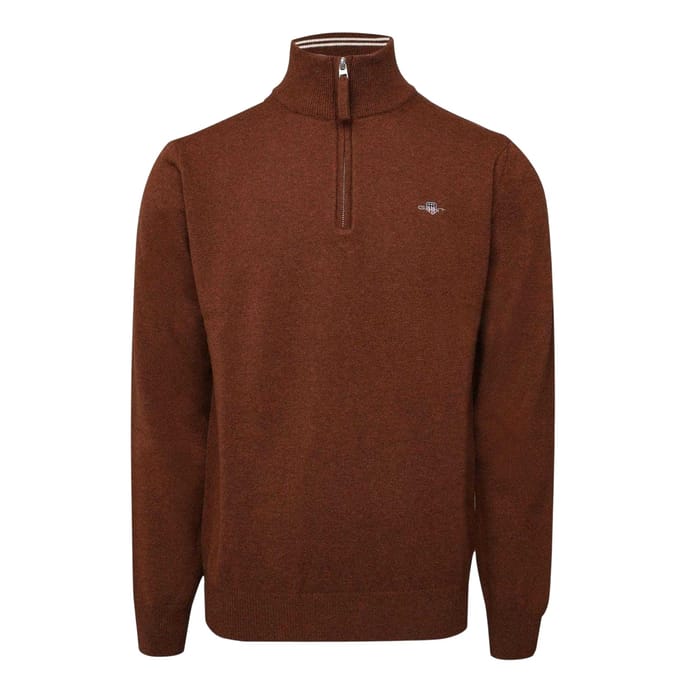 Gant Herentrui van lamswol (Bruin)