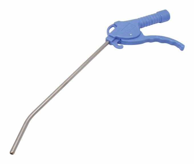 blaaspistool 255 mm - luchtspuit kunststof - afblaaspistool 1/4 duims - satra