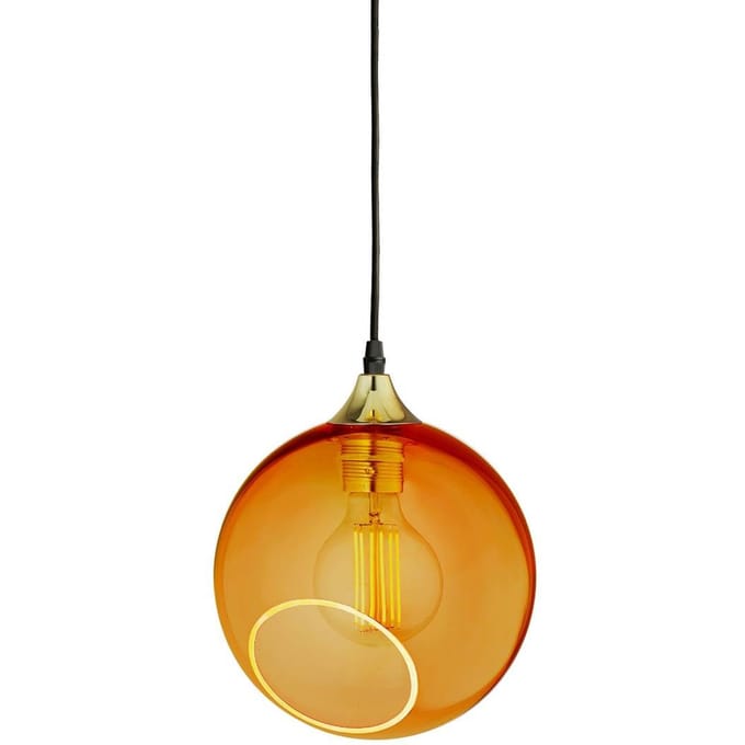 DESIGN BY US Hanglamp Ballroom, amberkleurig