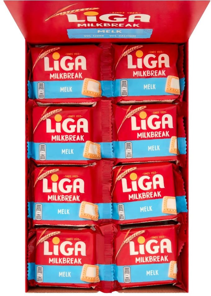 Biscuit Liga Milkbreak - Melk - 24 stuks