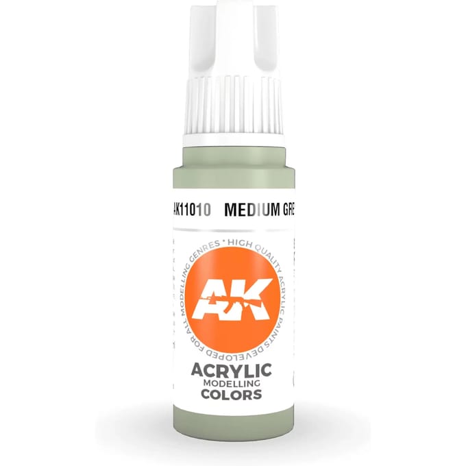 Medium Grey Acrylic Modelling Color - 17ml - AK-11010