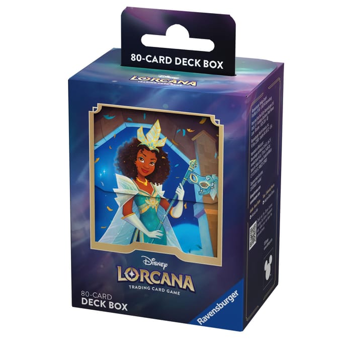 Disney Lorcana TCG - Shimmering Skies - Tiana 80-Card Deck Box