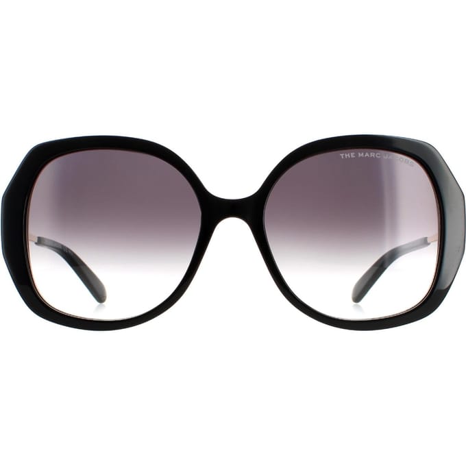 Marc Jacobs Butterfly Dames Zwart Donkergrijze gradiënt Marc 581/s