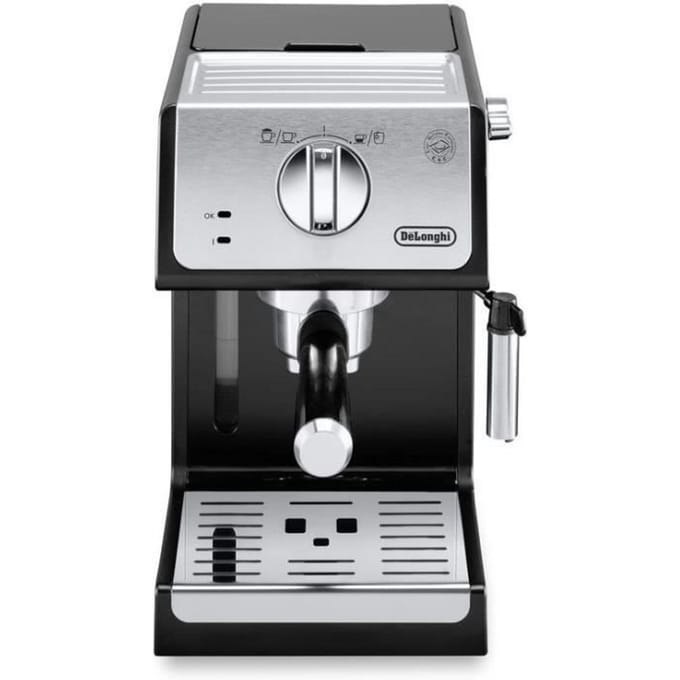 Espressomachine - DELONGHI - Stilosa EC230.BK - 1100 W - Stoompijpje - Zwart