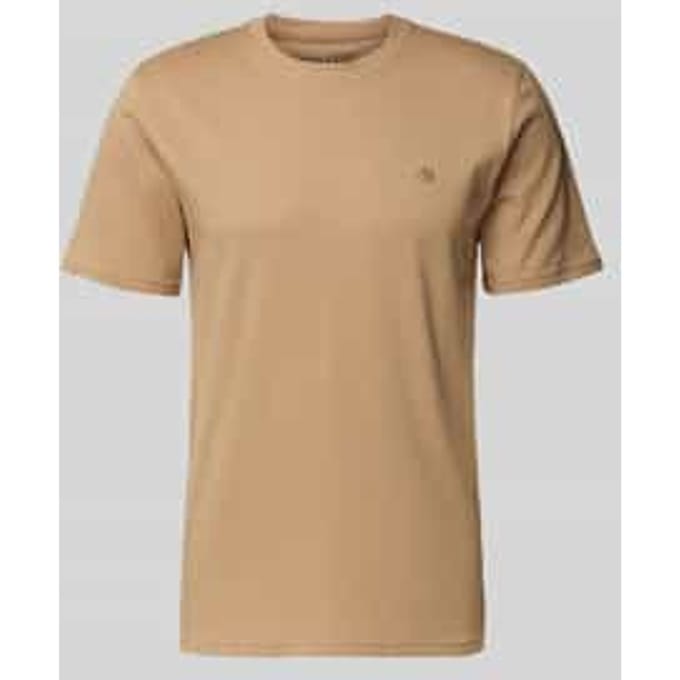 T-shirt met labelstitching