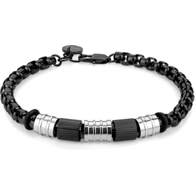 Monomen MM10857BBS Armband Heren Stainless steel 60 mm inner diameter