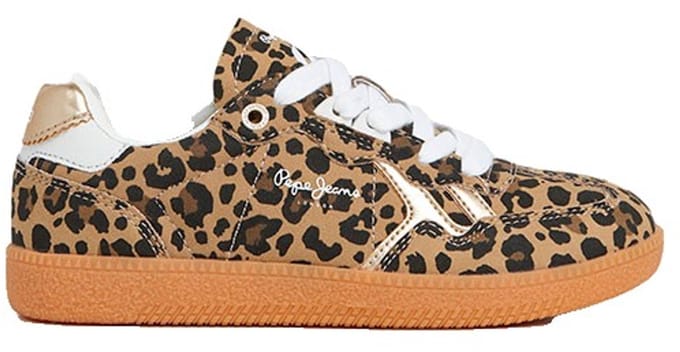 Pepe Jeans Ball Print Schoenen Bruin EU 32 Kinderen