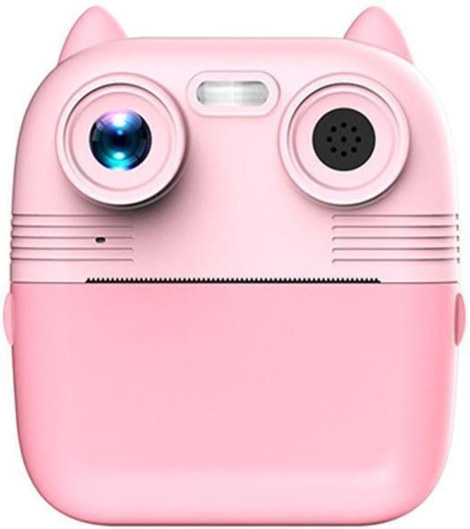 Bovista Camera - Printer - Digitale Foto Camera - Camera Met Printer - Oplaadbaar - 32GB - Roze