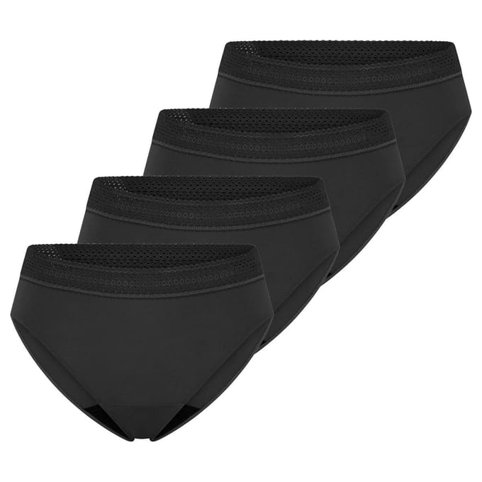 Schiesser Dames menstruatie slip 4 pack Care