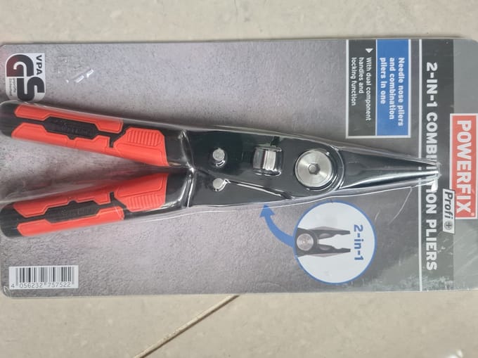 Powerfix 2 in 1 Combinatie tang