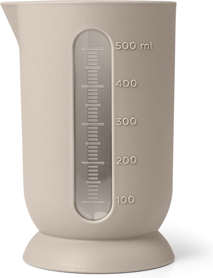 Maatbeker QB - 500 ml - Ø 8,7 x H 14 cm - Mokka grijs