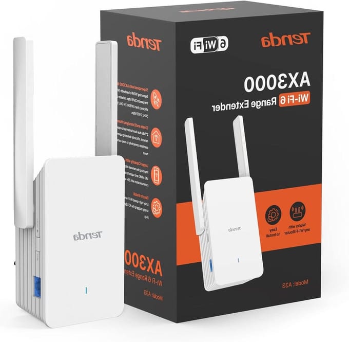 Wifi Versterker - Wifi Repeater - Internet Uitbreiden - Wifi 6 Technologie - Tot 200m² - Wit