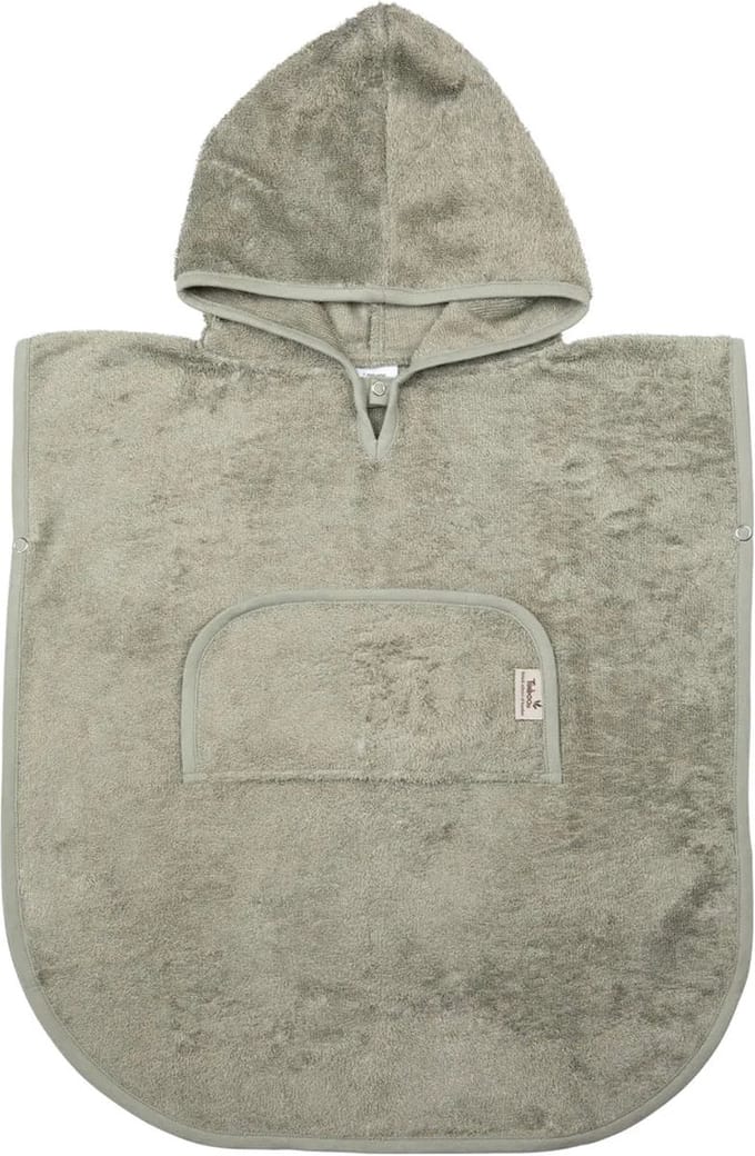 Timboo Poncho Bamboo | Whisper Green (met Vernieuwe V-hals)