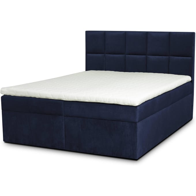 Boxspring Faro met opbergruimte velvet | Ropez