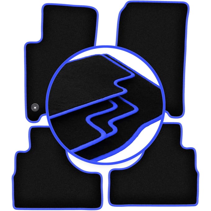 CARLUX-BLUE automatten voor: Jeep Cherokee Liberty KJ off-road (2002-2007)
