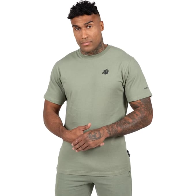 Gorilla Wear Leon T-shirt - Sportshirt - Groen - S