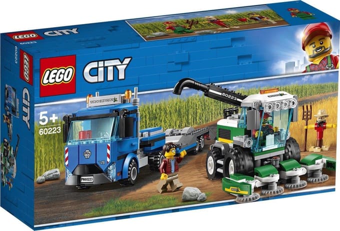 LEGO City Maaidorser transport 60223