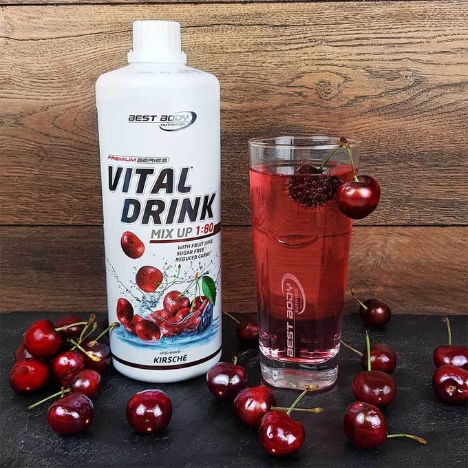 Vital Drink Concentrate - 1000ml - Kirsche