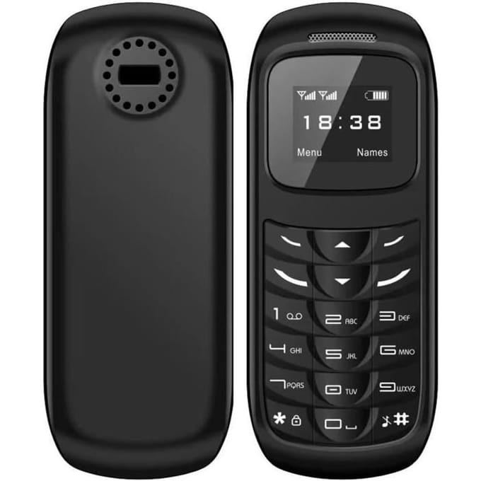 Mini Téléphone GSM Bluetooth - BM70 - Écouteur Dialer - Nano SIM - Noir