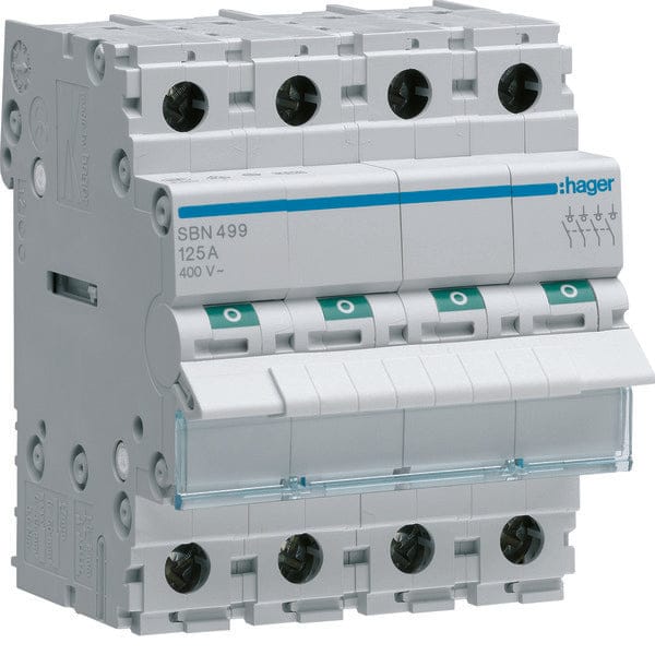 Hager SBN Inbouwschakelaar Modulair - SBN499 - E2SH8
