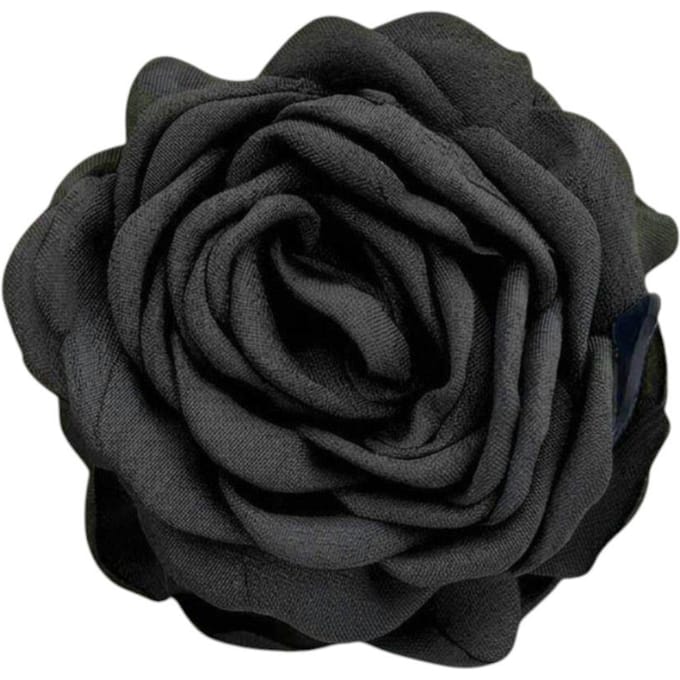Namiso Hana Hair Clip Rose Black 12 cm 1 st