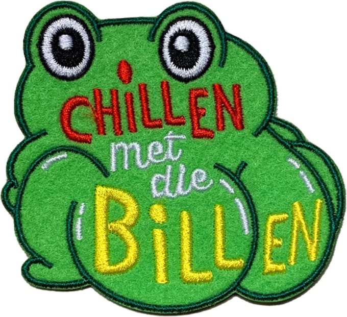 Fjesta© Oeteldonk embleem - Chillen met die billen
