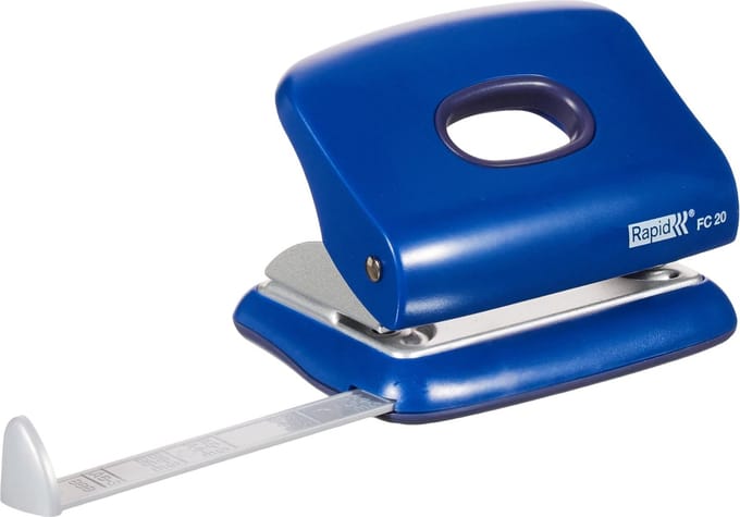 Perforator 2-gaats Rapid FC20 Blauw