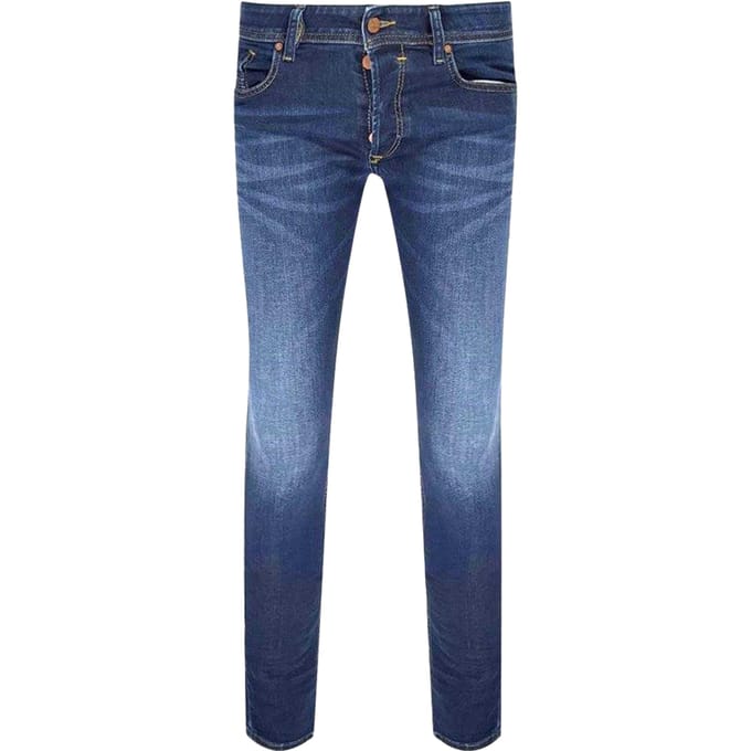 Diesel Heren slankere jeans (Blauw)