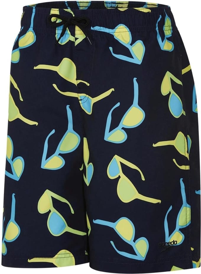 Speedo Leis 17 Navy Junior Blauw kinderbadpak - 116