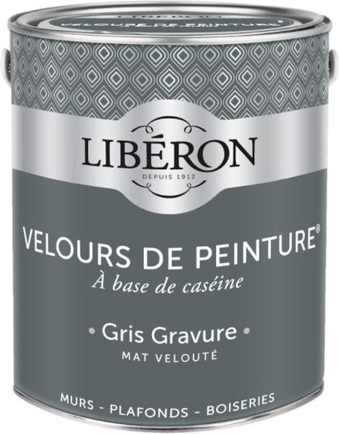 Liberon Velours De Peinture Muurverf - Mat - Gris Gravure - 2,5l