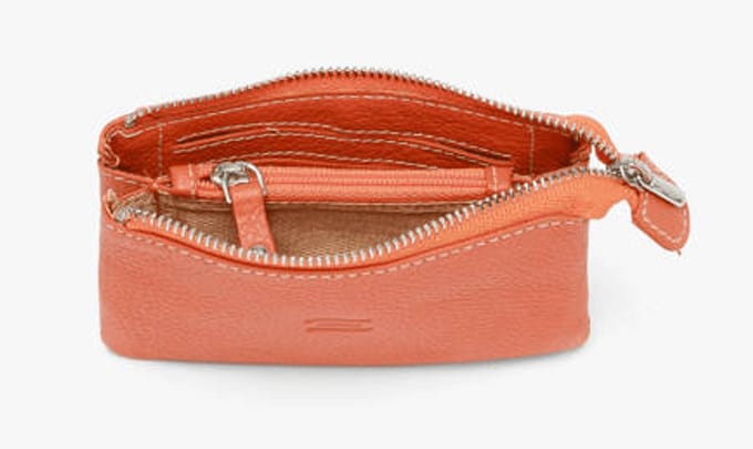 Crinkles Portemonnaie Flame | Oranje | Maat: One Size