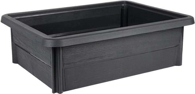 Plastiques Veg&Table Garden Groentebed, antraciet