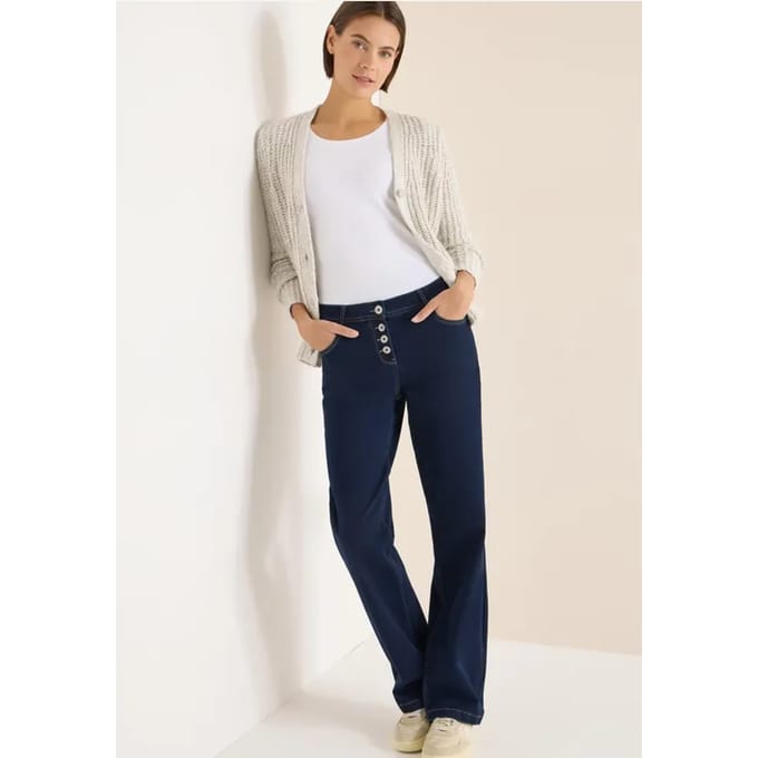 Uitgerolde Wide Legs jeans