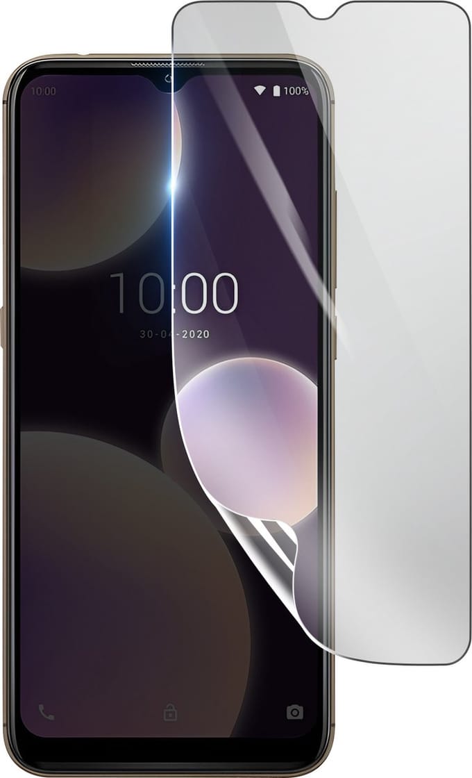 3mk, Geschikt voor Wiko View 4 Lite, Schokbestendige Hydrogel Screenprotector, Transparant
