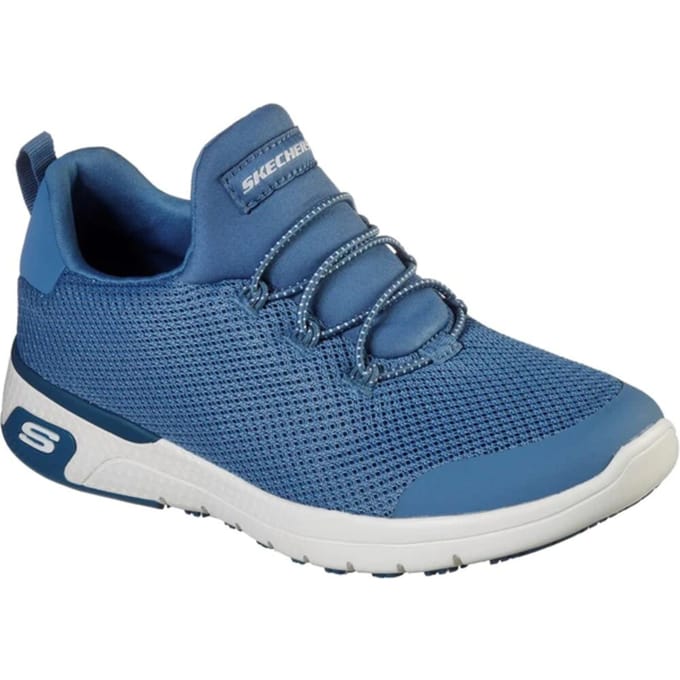 Skechers Dames/Dames Marsing-Waiola SR Veiligheidsschoenen (Blauw/Wit)