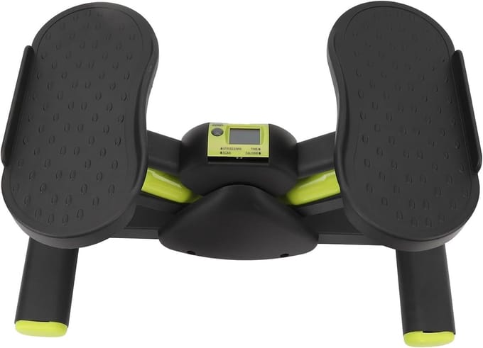 Stappenmachine - Mini stepper - Full body training - Zijwaartse beweging - 50 x 32 cm - Groen