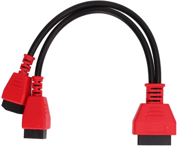 Allecto - Obd2 Kabeladapter - 12 8-pins Diagnostische Connector