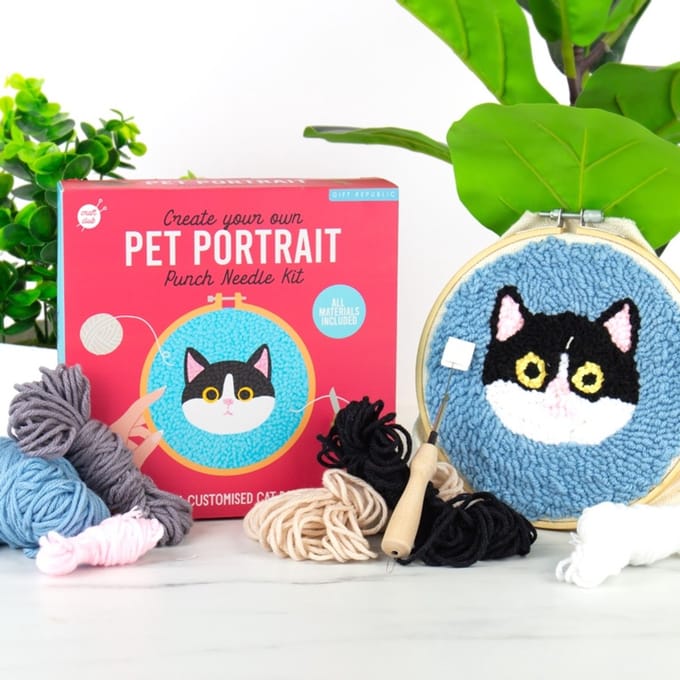 Gift Republic Punch Needle set - Kat