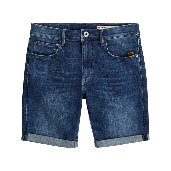 G-Star - 3301 Slim Short - Heren - Korte broeken